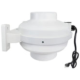 4 Inch Radon Mitigation System 260 CFM Radon Exhaust Fan IP67 Waterproof